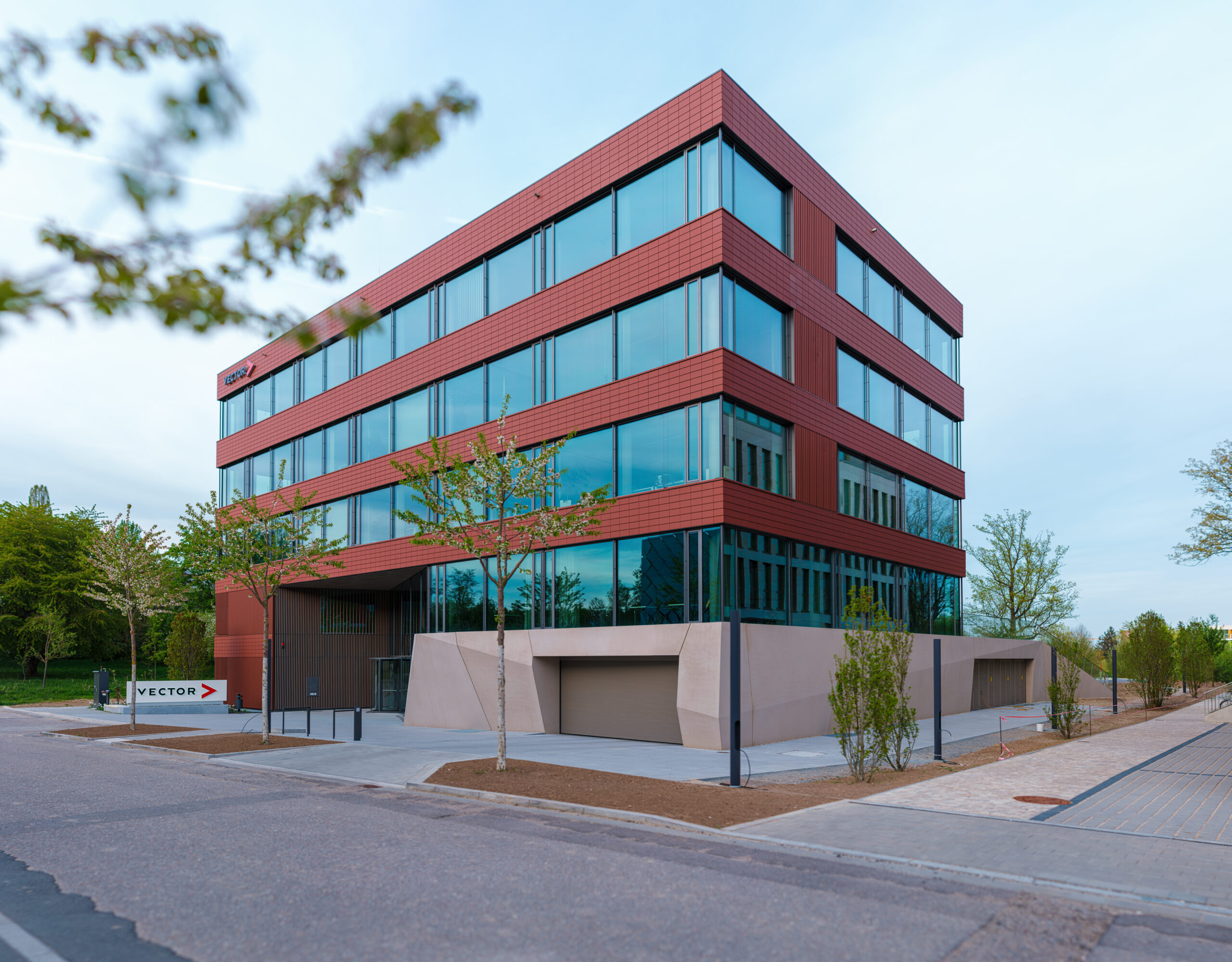 Vector Bürogebäude in der TechBase Regensburg